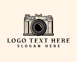 Image - Retro Camera Photography logo design