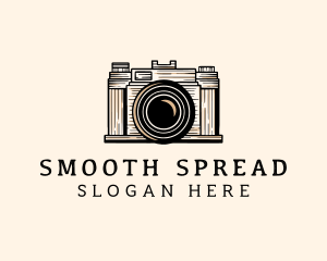 Retro Camera Photography logo design