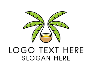 Coconut Tree Oil  Logo