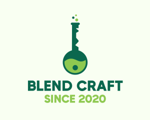 Mixture - Green Key Lab logo design