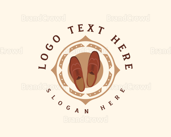 Fashion Shoe Loafer Logo