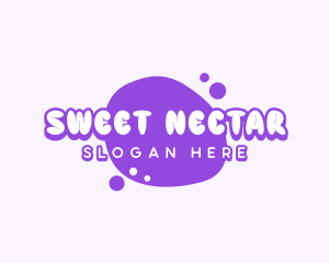 Cute Bubbly Candy logo design