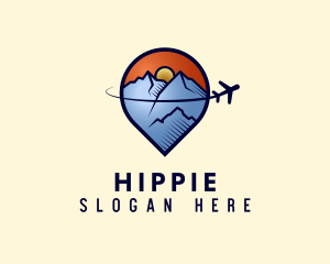 Fly - Alpine Plane Adventure logo design