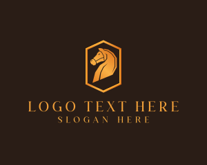 Pony - Premium Horse Head logo design