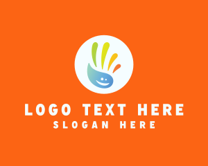 Clean - Multicolor Hand Washing Liquid logo design