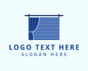 Home Decor Curtain Blinds Logo