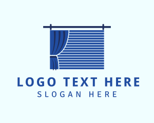 Home Decor Curtain Blinds Logo