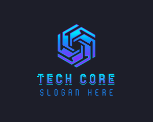 Software Tech Programmer logo design