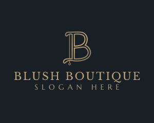 Luxury Beauty Boutique logo design