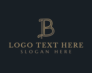 Luxury Beauty Boutique Logo