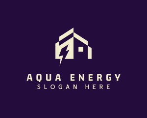 Lightning House Energy logo design