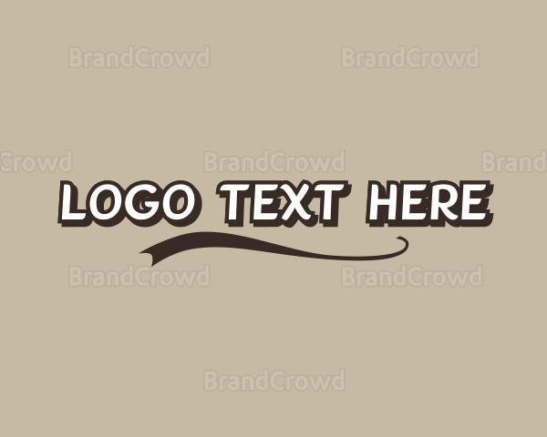 Simplistic Generic Banner Logo