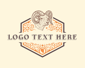 Nevada Bighorn Sheep logo design