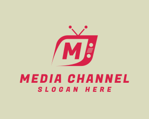 Channel - Television Media Entertainment Show logo design