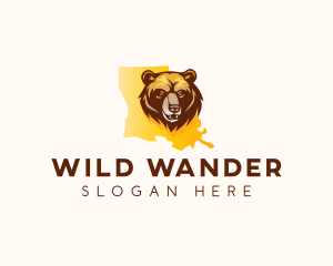 Louisiana Wild Bear logo design