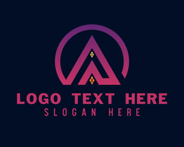 Housing - Triangle Business Firm logo design