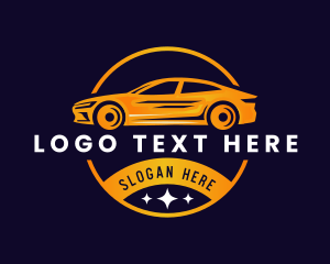 Transport - Racing Car Detailing logo design