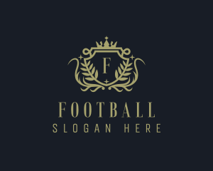 Event - Wreath Regal Shield logo design