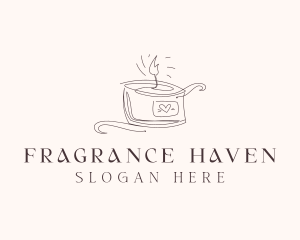 Scented - Scented Artisanal Candle logo design