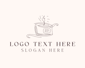 Scented Artisanal Candle  Logo