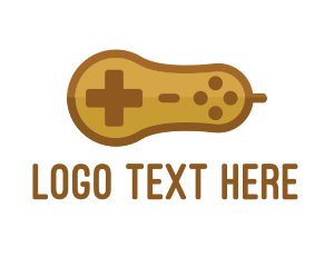 Game Developer - Peanut Controller Console logo design