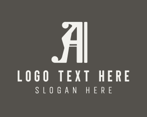 Calligraphy Studio Letter  Logo