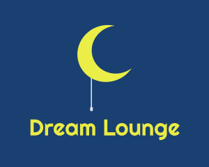 Moon Light Lamp logo design