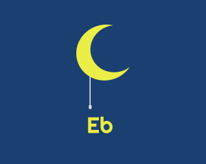 Lighting - Moon Light Lamp logo design