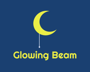 Light - Moon Light Lamp logo design