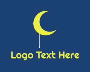 Dream - Moon Light Lamp logo design