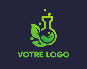 Leaf - Natural Eco Laboratory logo design