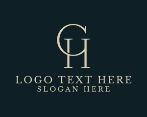 Monogram - Modern Professional Consulting logo design
