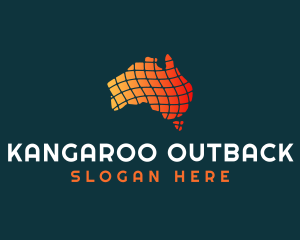 Australian - Generic Australia Map logo design