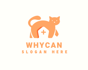 Cat Pet Clinic Logo