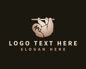 Animal - Sloth Animal Jungle logo design