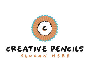 Art Pencil Shaving logo design