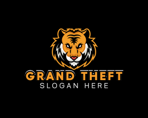 Character - Tiger Predator Gaming logo design