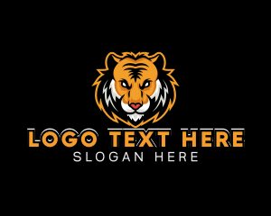 Wild - Tiger Predator Gaming logo design