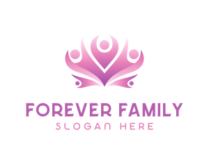 Adoption - Family Parenting Organization logo design