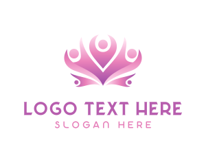 People - Family Parenting Organization logo design