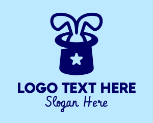 Seo - Top Hat Magic Bunny logo design