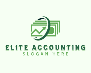 Accounting Money Currency logo design