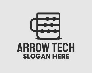 Coffee Tech Cup logo design