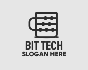 Coffee Tech Cup logo design