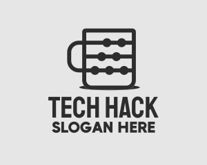 Coffee Tech Cup logo design