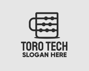 Coffee Tech Cup logo design