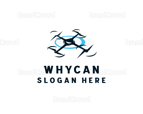 Drone Quadcopter Videography Logo