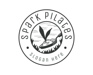 Organic Plant Leaves  Logo