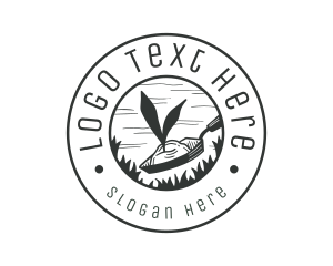 Organic Plant Leaves  Logo