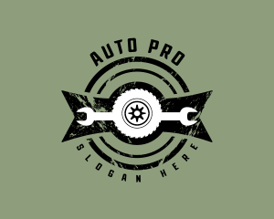 Auto - Auto Wheel Wrench logo design